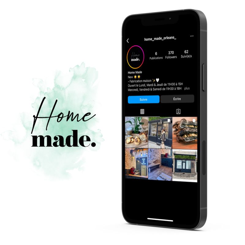 Suivez Home Made Orléans sur Instagram